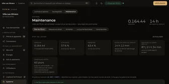 La maintenance dans Écrin Studio : la version de l'Écrin, à jour