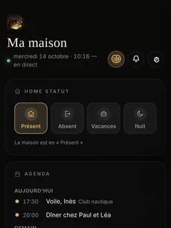 Le planning familial, dans l’application ÉCRIN HOME