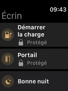 L'Apple Watch : « Démarrer la charge », en tête des gestes de la maison