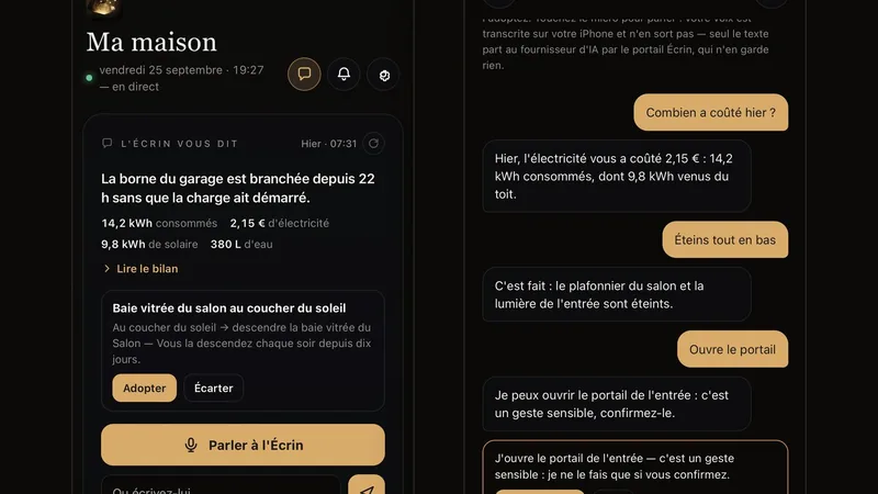L'assistant et la voix, dans ÉCRIN