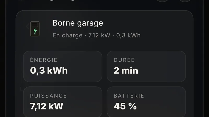 Les bornes de recharge, dans ÉCRIN